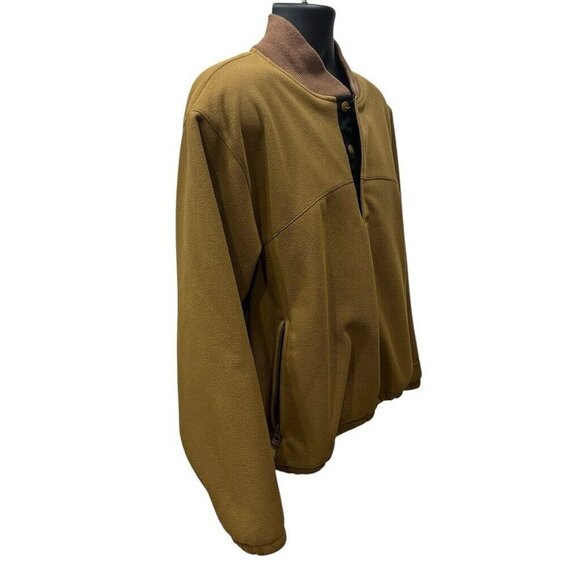 Cabela's Men's Pullover Heavyweight VTG Fleece‎ Jacket 1/4 Button Front SZ L - Picture 4 of 8